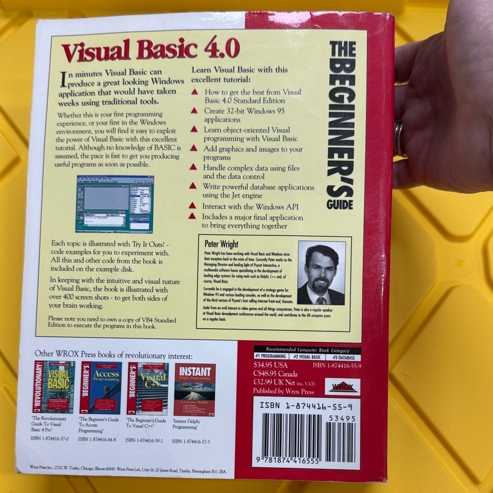 Visual Basic 4.0 Beginner's Guide Book - Picture 2 of 2